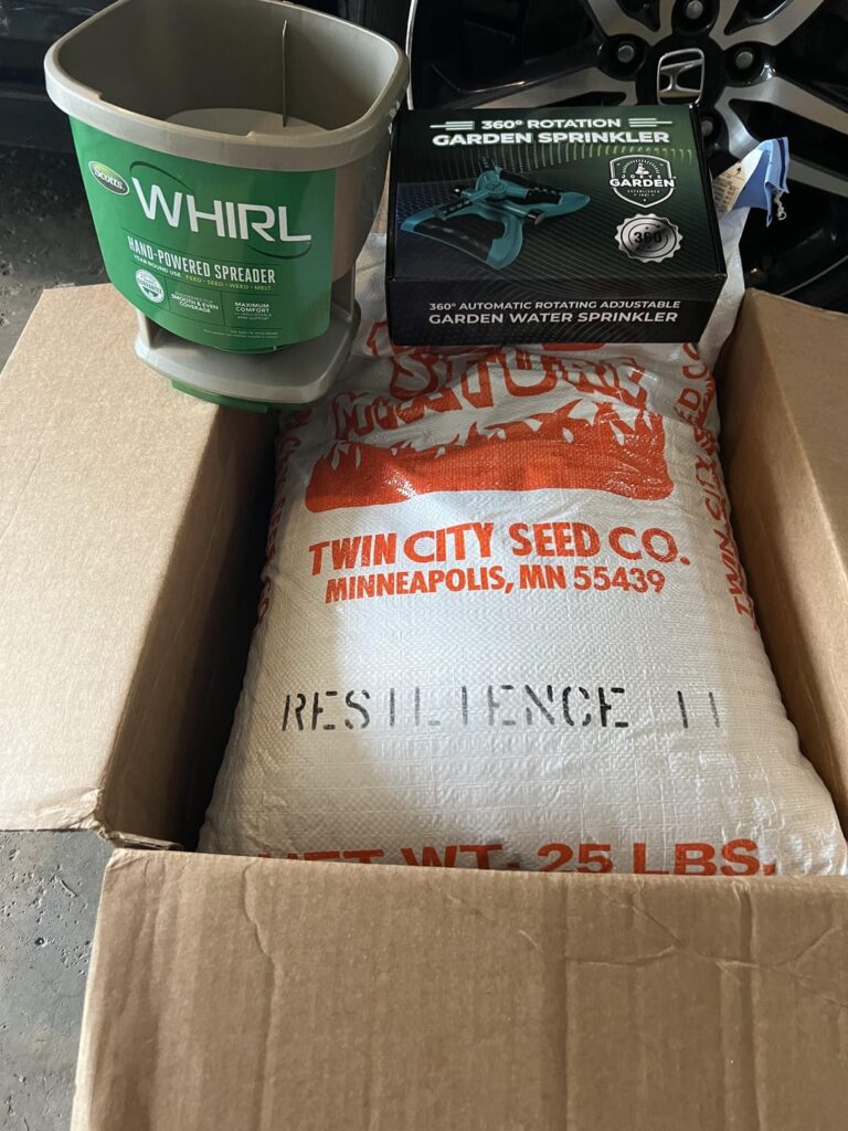 Getting control of my lawn…. Getting control of my lawn....