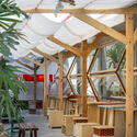 Renovation Design for the METAL HANDS Coffee Youyi Store Garden Branch / SA Architects - Interior Photography, Wood, Beam