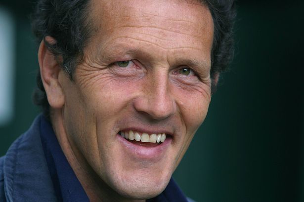 British television presenter and gardener Monty Don pictured at the Edinburgh International Book Festival, where they discussed their autobiographical story entitled 'The Jewel Garden' which describes their struggle against business failure and subsequent success. (Photo by Colin McPherson/Corbis via Getty Images)