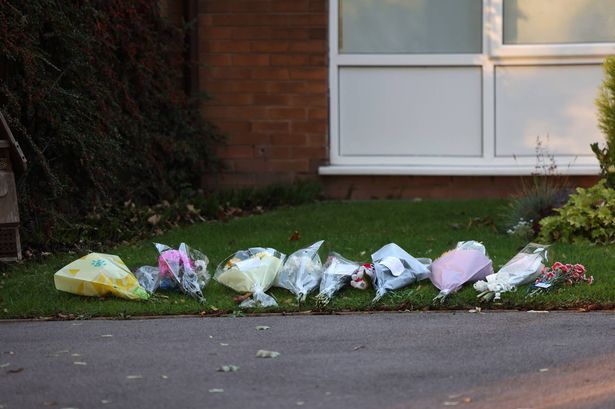 Several bouquets have been left outside the nursery in memory of the two-year-old