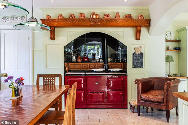 The pair have since renovated the Grade II-listed home, which sits in the village of Holybourne, and created a spectacular four-acre landscaped garden