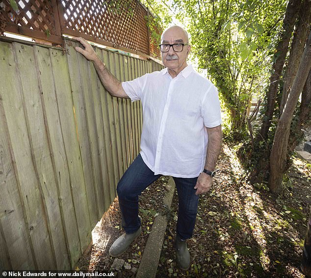 Despite this, he feels hard done by and believes the system was rigged against him. He is still speaking to lawyers about the fence