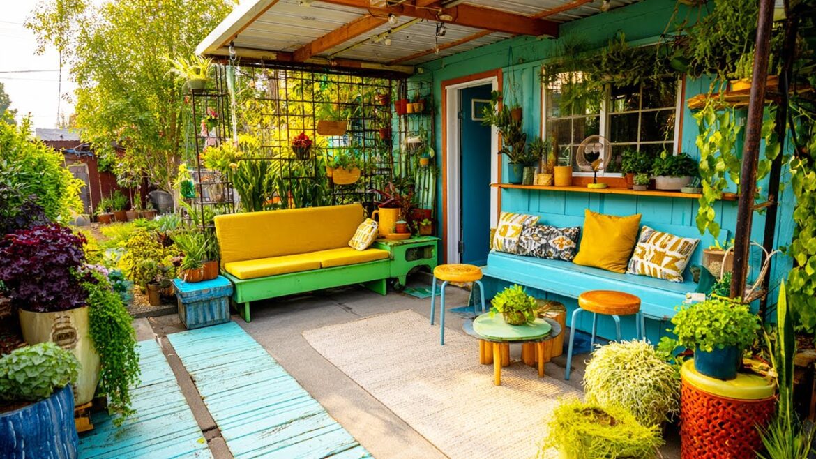 Small Garden Ideas 2025 | Upcycle Junk Into Eco-Friendly Decor & Modern Sustainable Design Small Garden Ideas 2025 | Upcycle Junk Into Eco-Friendly Decor & Modern Sustainable Design