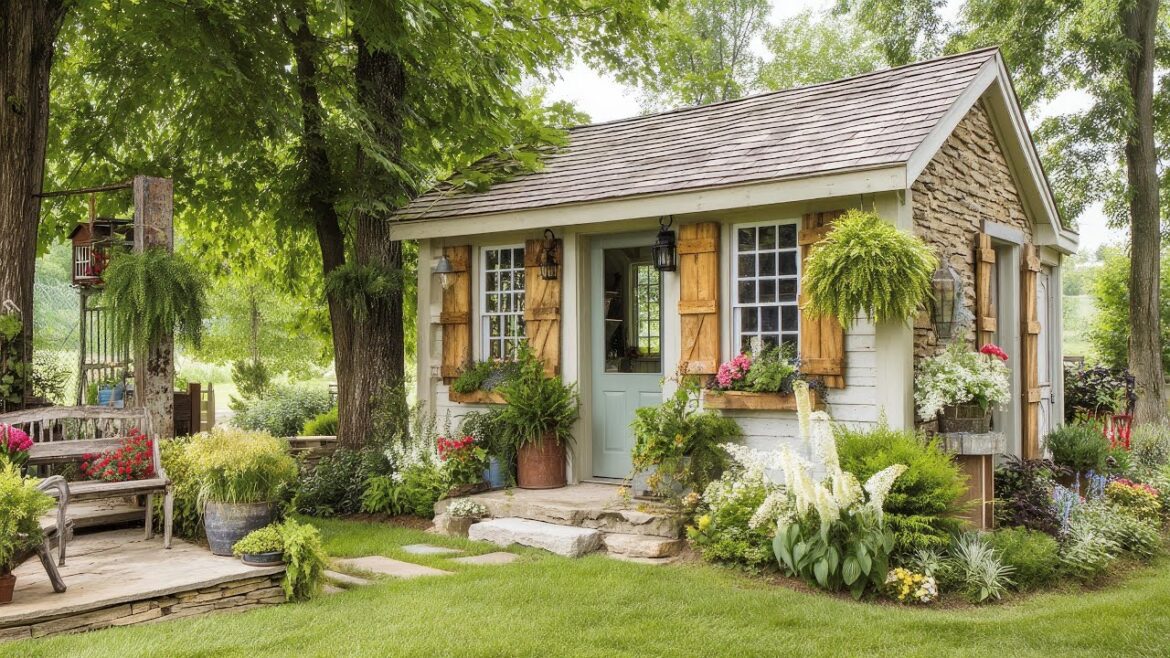 Creative and Cozy Small Farmhouse Backyard Garden Shed Design Ideas for Every Outdoor Space! Creative and Cozy Small Farmhouse Backyard Garden Shed Design Ideas for Every Outdoor Space!