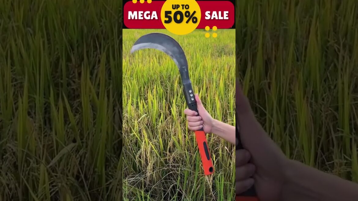 Strong Japanese Steel Sickle