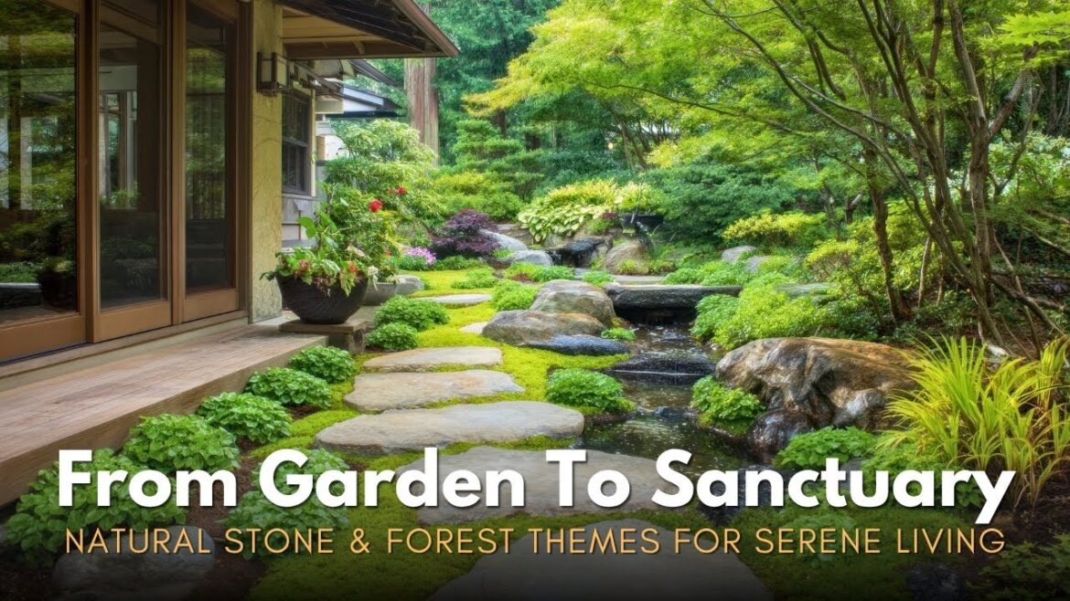 Japanese Garden Aesthetics with Natural Stone Forest Themes Japanese Garden Aesthetics with Natural Stone Forest Themes