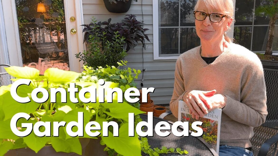 Container Garden Ideas for Home Gardeners - My Favorite Container Gardening Book