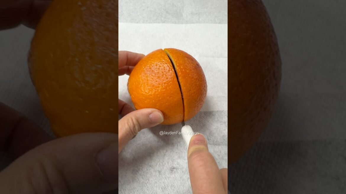Fruit Cutting Blood Orange 😱 #shorts #fruit #satisfying #enjoy #garden #orange