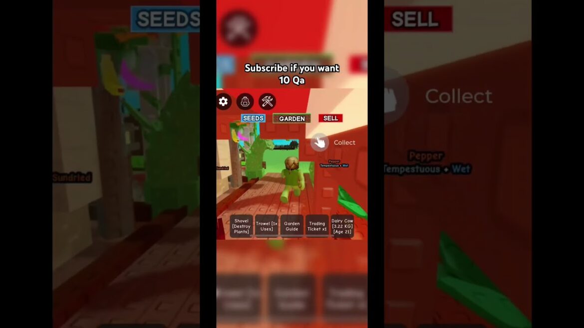 This Tiny Garden Took Over EVERYTHING 😱#growagarden #roblox #shorts #robloxedit #roblox #funny