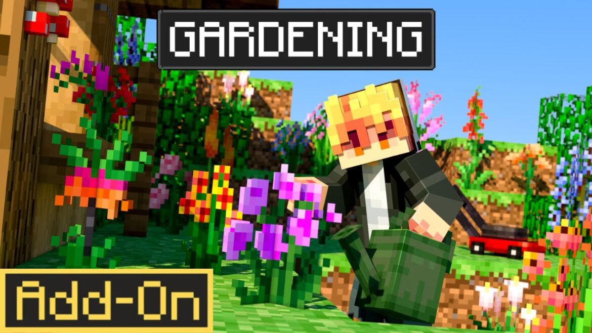 🌸 Transform Your World with Gardening! 🌿 | Minecraft Add-On Showcase