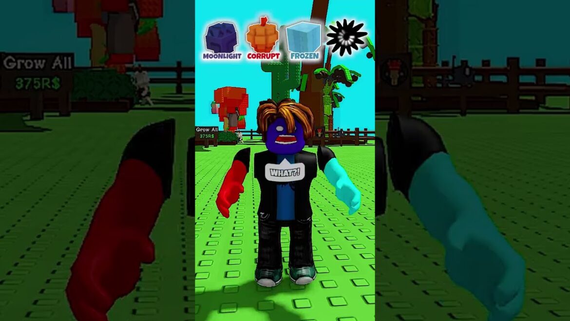 🟣 BACON has THREE MUTATIONS at the same time in Grow A Garden!🏓 #shorts