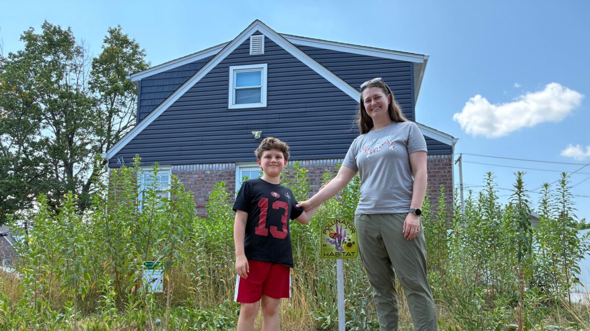 The government says her lawn is 'unsightly.' She's fighting to keep it that way.