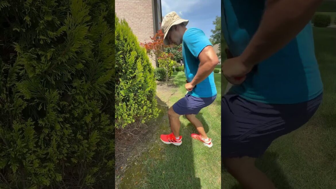 Digging Perfect Edge #viral #satisfying #asmr #gardening #landscaping #edging #edge