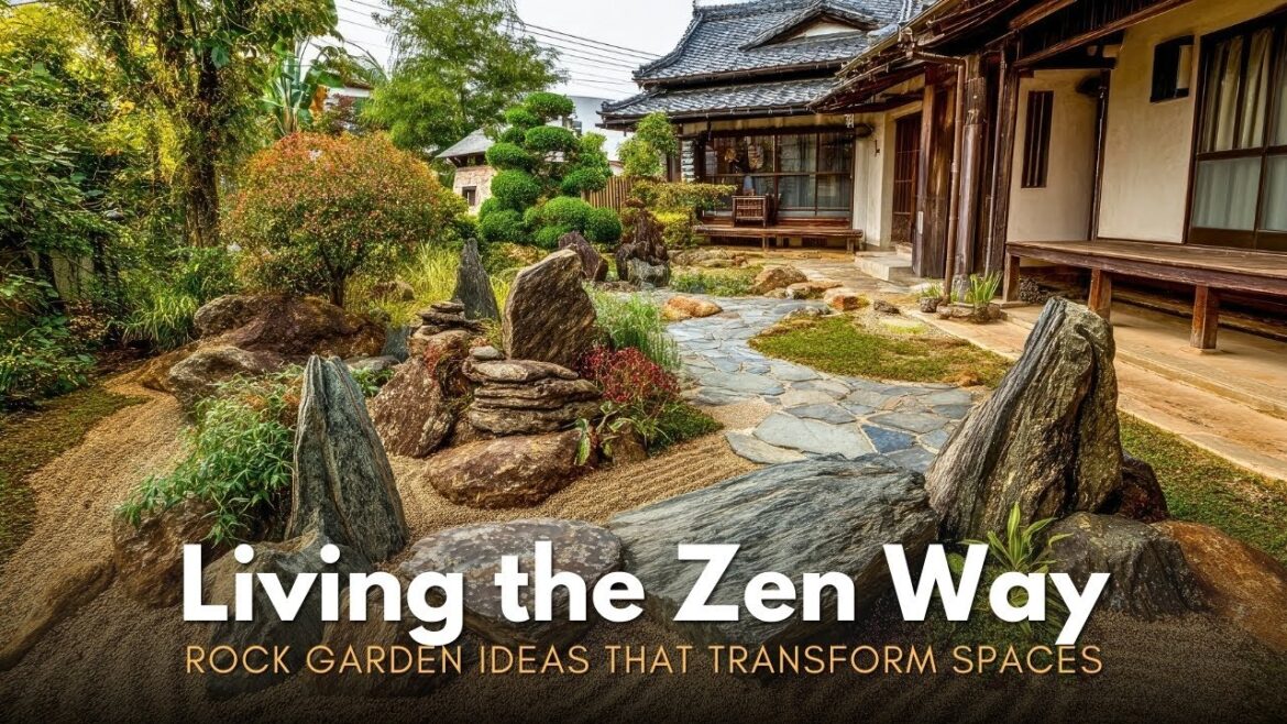 Where Architecture Meets Zen Rock Garden Concepts for Serenity