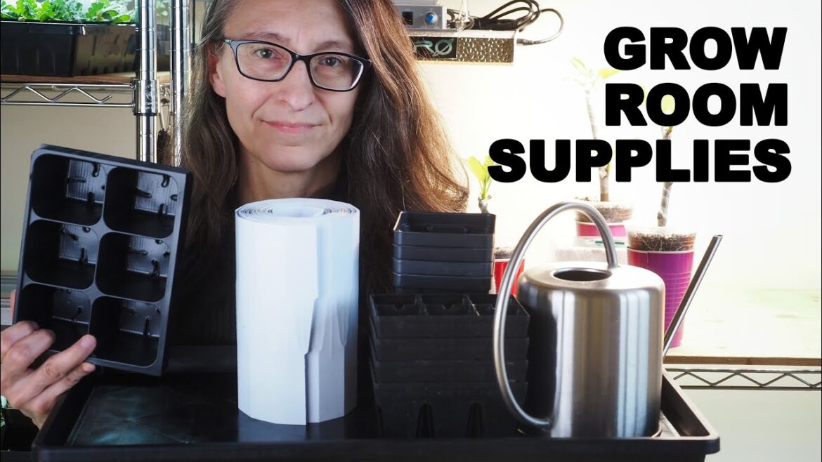 My favorite grow room and seed starting supplies