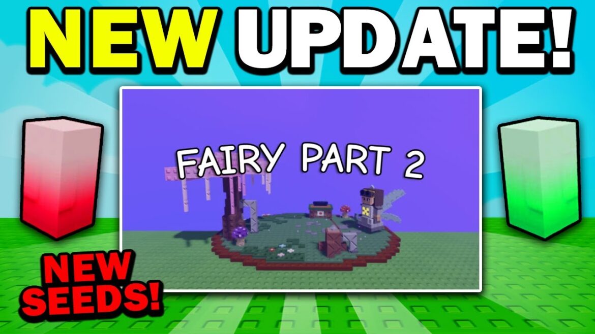 FAIRY EVENT PART 2!! (New Seeds) in Grow a Garden ROBLOX