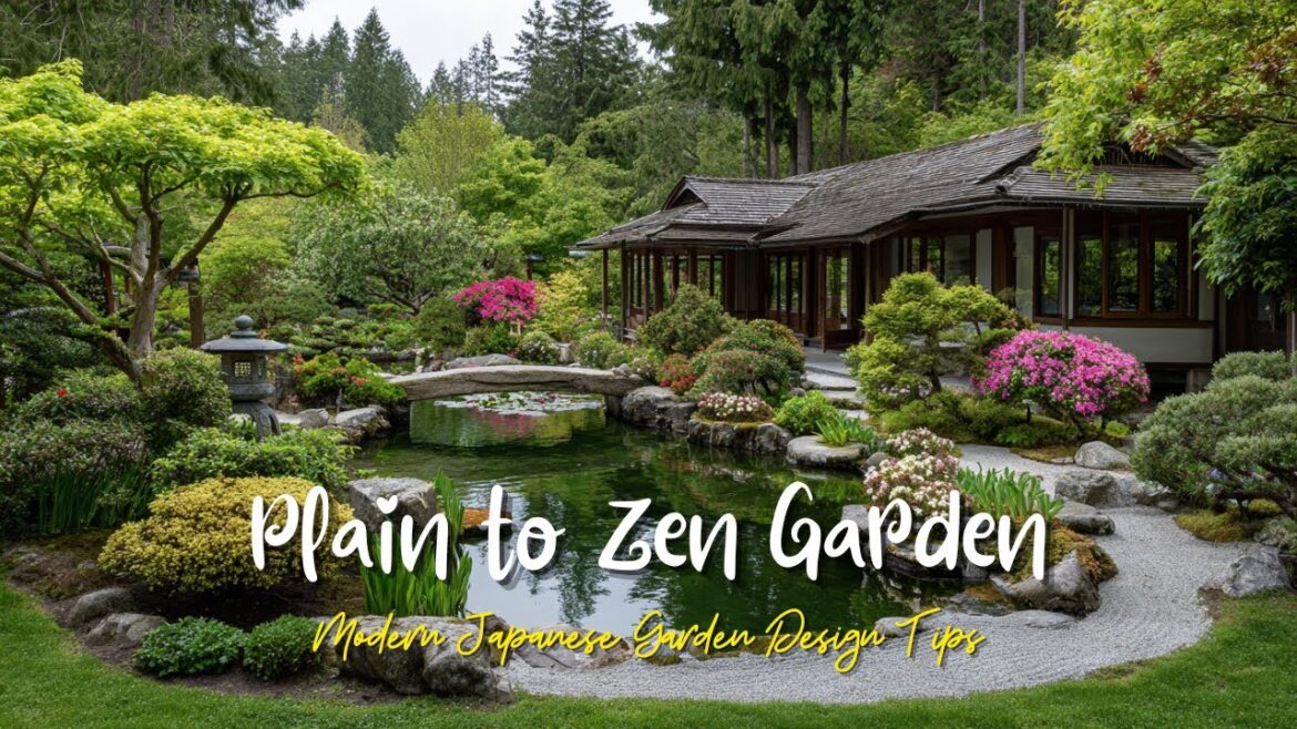 Modern Japanese Garden Design 2025: Create a Zen Oasis with Tranquil Charm & Stylish Simplicity