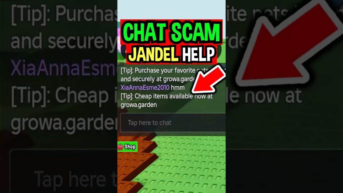 Grow a Garden CHAT SCAM.. Grow a Garden CHAT SCAM..
