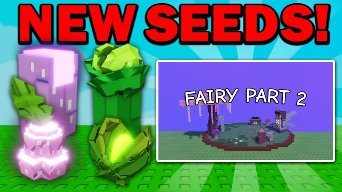 NEW SEEDS & ITEMS!! (Fairy Event 2) in Grow a Garden ROBLOX NEW SEEDS & ITEMS!! (Fairy Event 2) in Grow a Garden ROBLOX