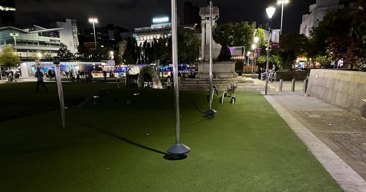 ‘I confronted men smoking in the kids’ play area at Piccadilly Gardens – their response left me livid’ Ipso logo