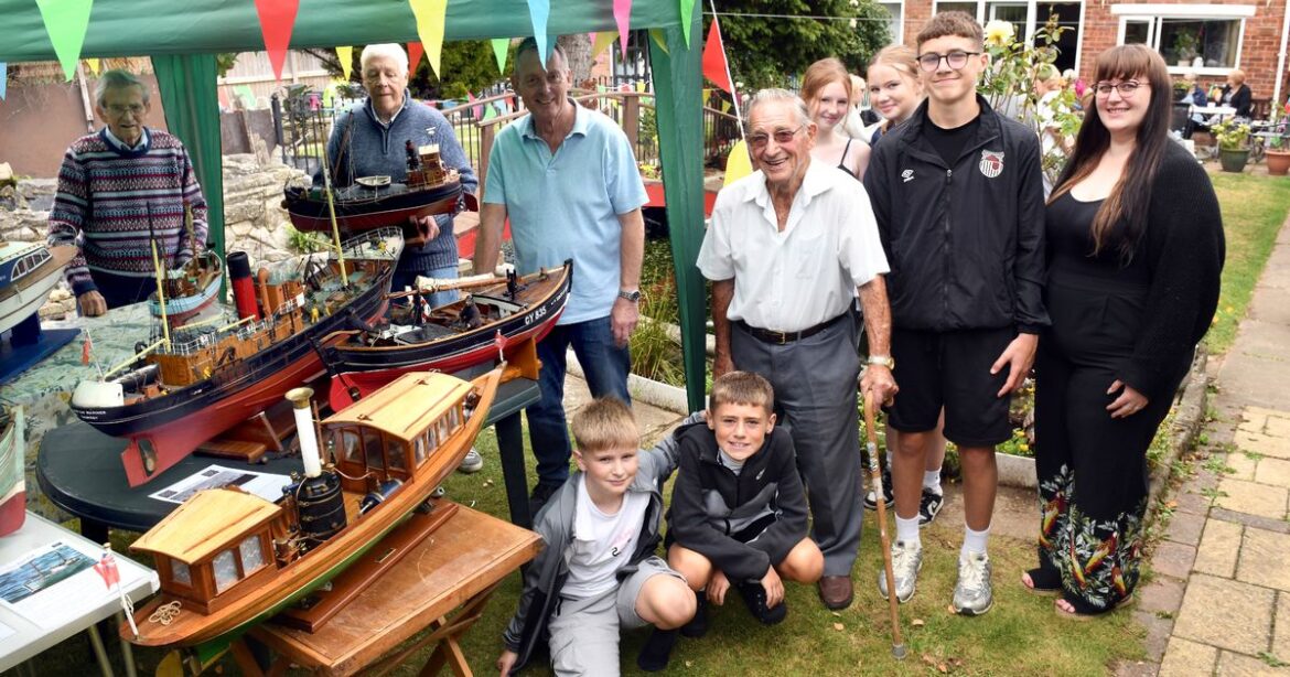 Lonely widower brings back community spirit and makes new friends hosting garden party Ipso logo