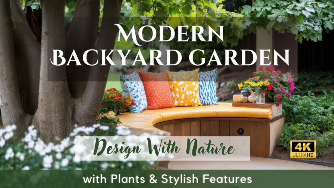 Modern Backyard Garden Landscaping Ideas: Transform Outdoor Spaces with Plants & Stylish Features