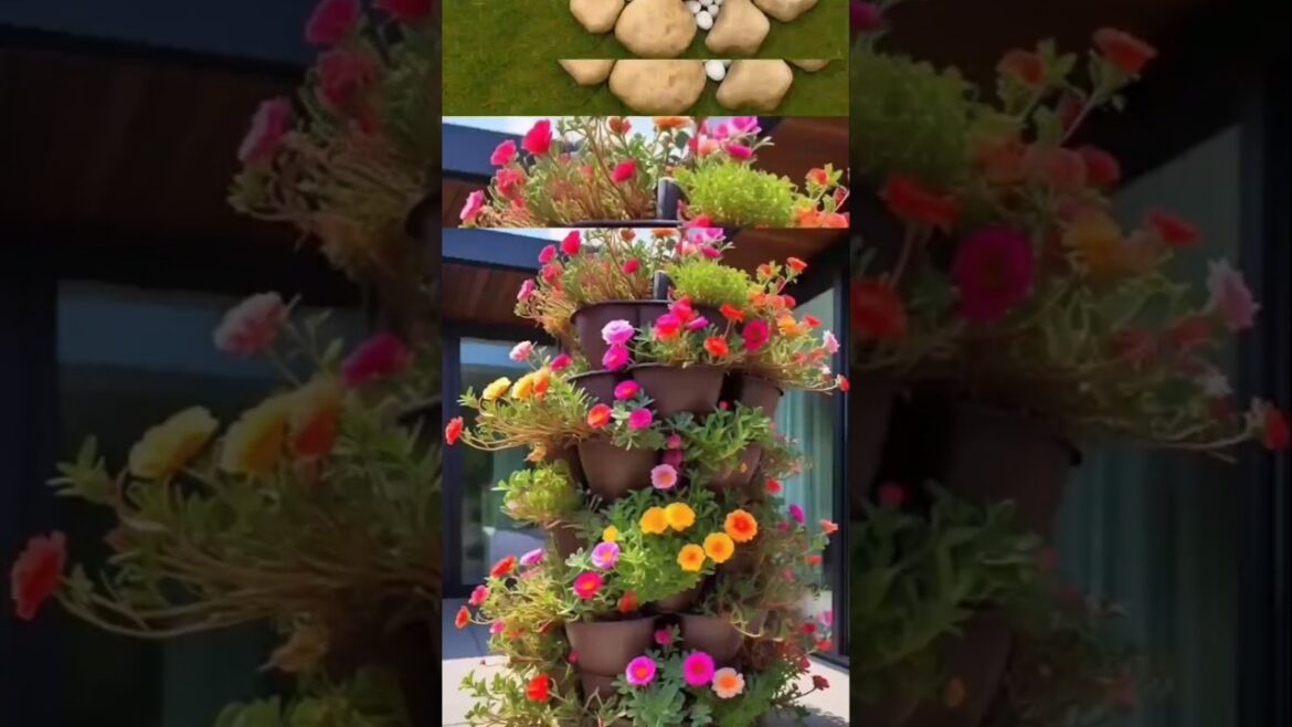 Gardening ideas For Beginners 🌸🌴#gardendecorideas​#plants​#shorts#nature​#satisfying​#flowerplants​