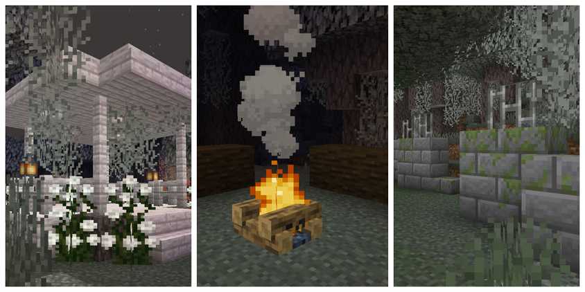 Pale Garden Idea Structures