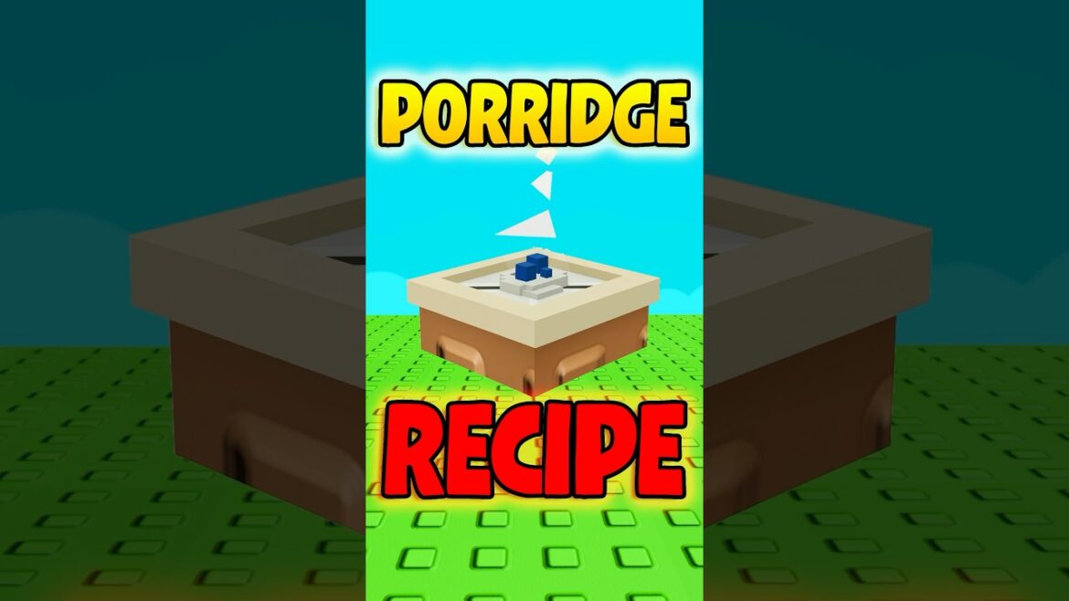 PORRIDGE RECIPE GROW A GARDEN! #growagarden #roblox PORRIDGE RECIPE GROW A GARDEN! #growagarden #roblox