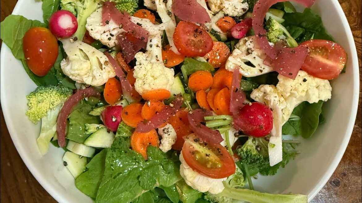 Container Garden Radish Salad