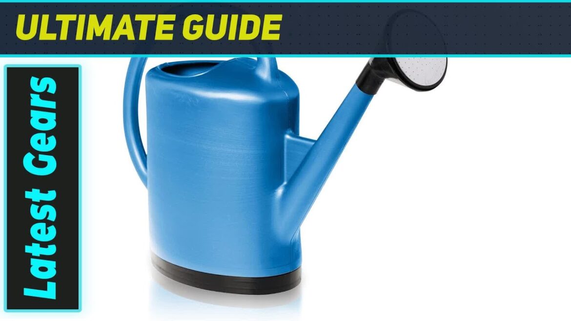 Gardener's Supply Company French Blue Watering Can – Best for Big Gardens