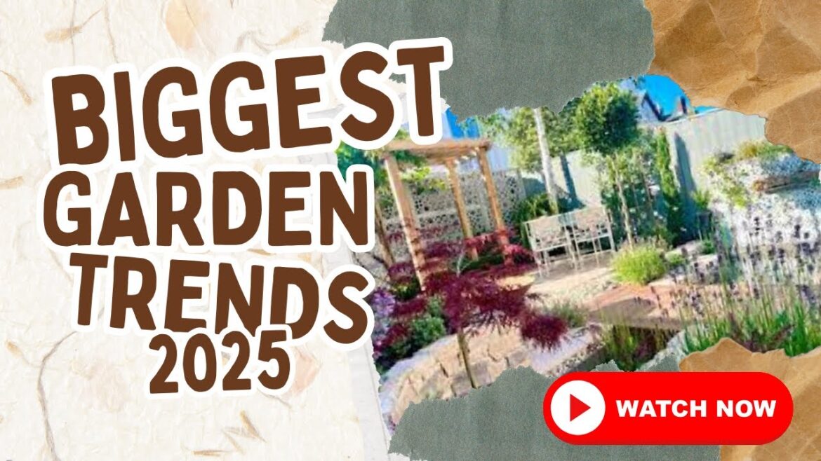 The Biggest Garden Trends of 2025 (Sustainable!) 🌍
