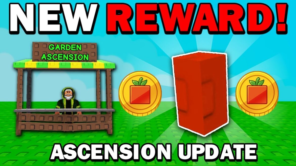 NEW ASCENSION REWARD!! (Update) in Grow a Garden ROBLOX