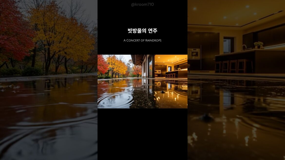 주방 바로 앞에서, 나만을 위한 가을 연주회가 시작됩니다 | K룸 정원 인테리어 주방 바로 앞에서, 나만을 위한 가을 연주회가 시작됩니다 | K룸 정원 인테리어