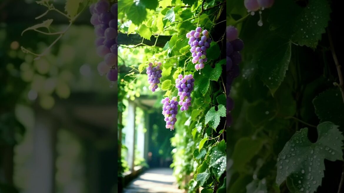 Beautiful nature grapes 🍇#shorts ...
