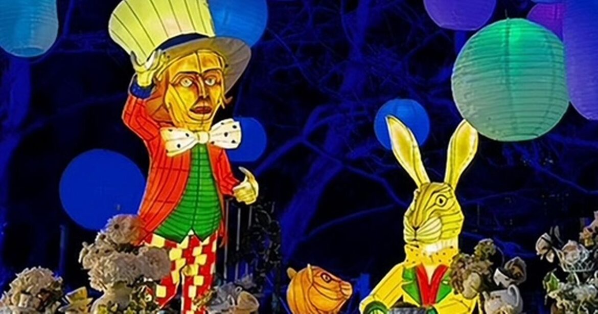 Bents garden centre launches all-new Alice in Wonderland Christmas light trail Ipso logo