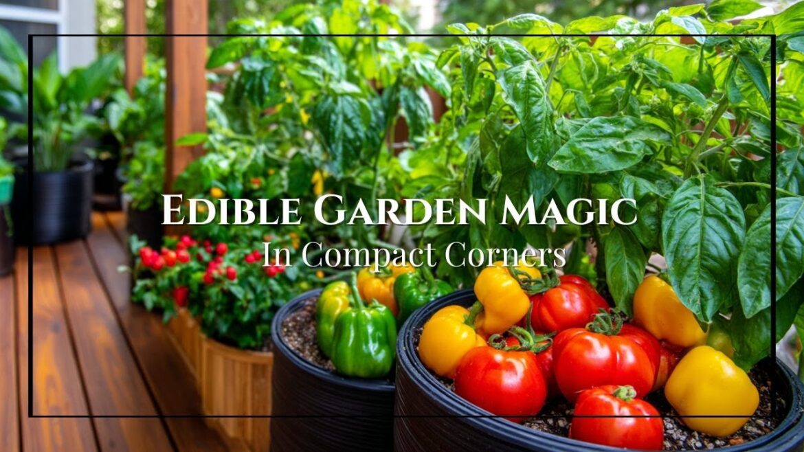 Grow Your Own Food in a Small Space | Edible Garden Ideas for Courtyards & Balconies