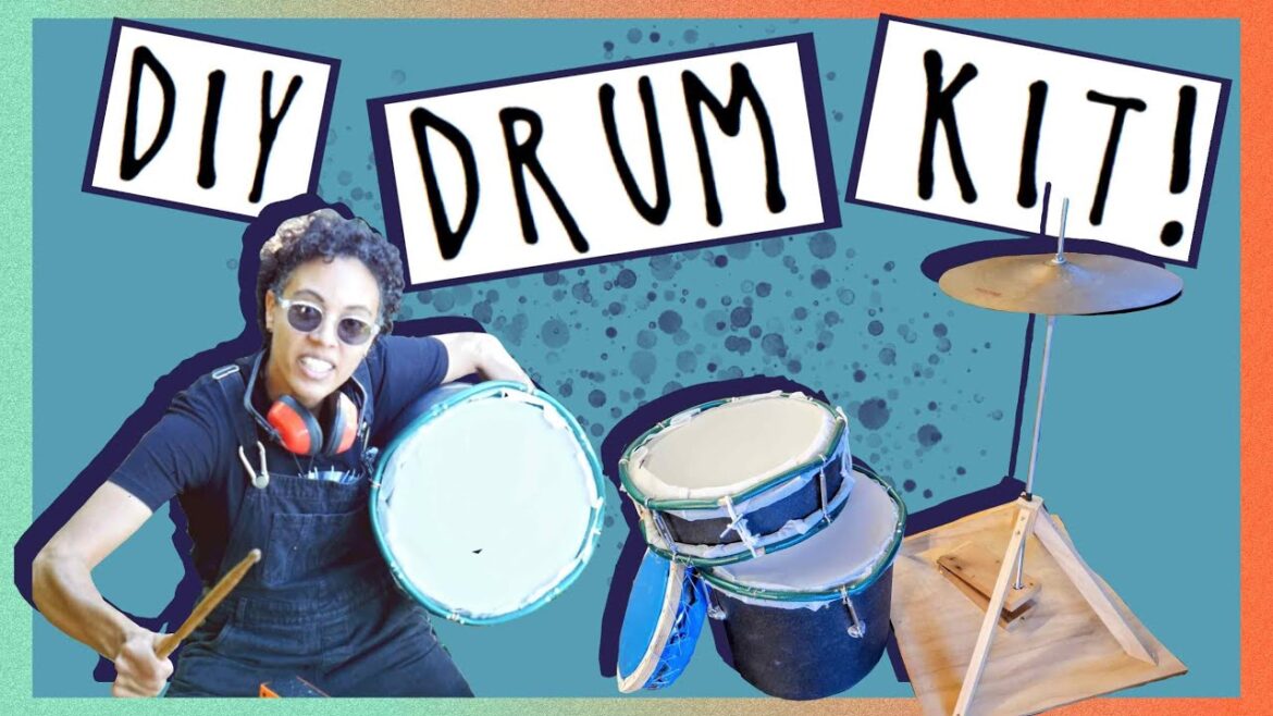 I Made A Drum Kit Out of Garden Supplies. Here’s How. I Made A Drum Kit Out of Garden Supplies. Here's How.