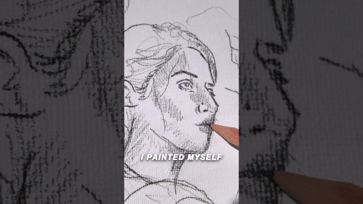 I Painted Myself in a Magical Hydrangea Flower Pathway! I Painted Myself in a Magical Hydrangea Flower Pathway!