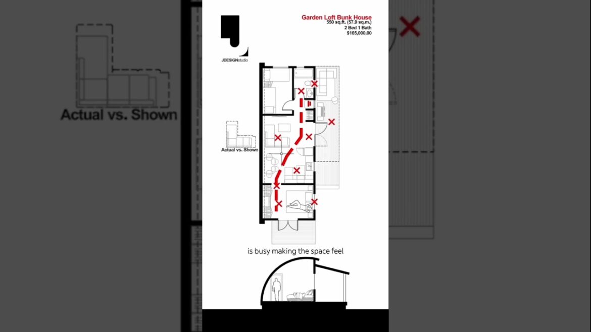 Small Space Floor Plan Fix | Housing Crisis ADU & Tiny Home Design Ideas