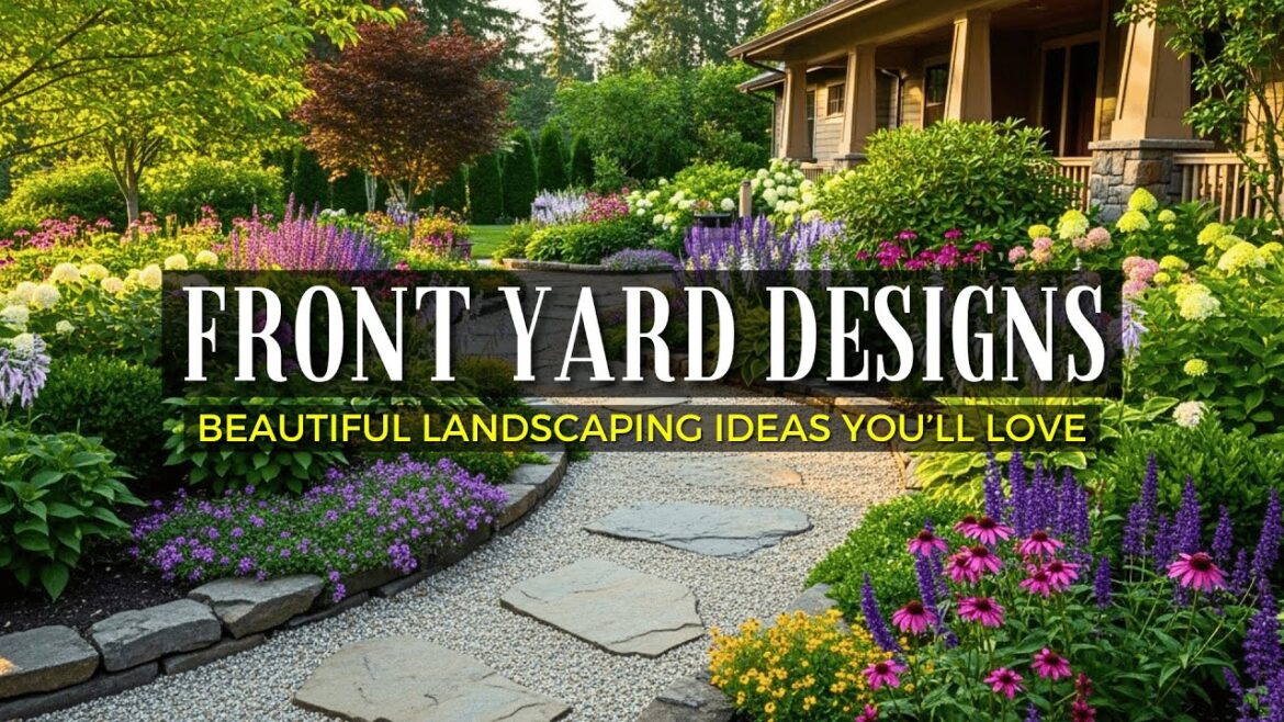 Gorgeous Front Yard Designs for 2025 | Beautiful Landscaping Ideas You’ll Love