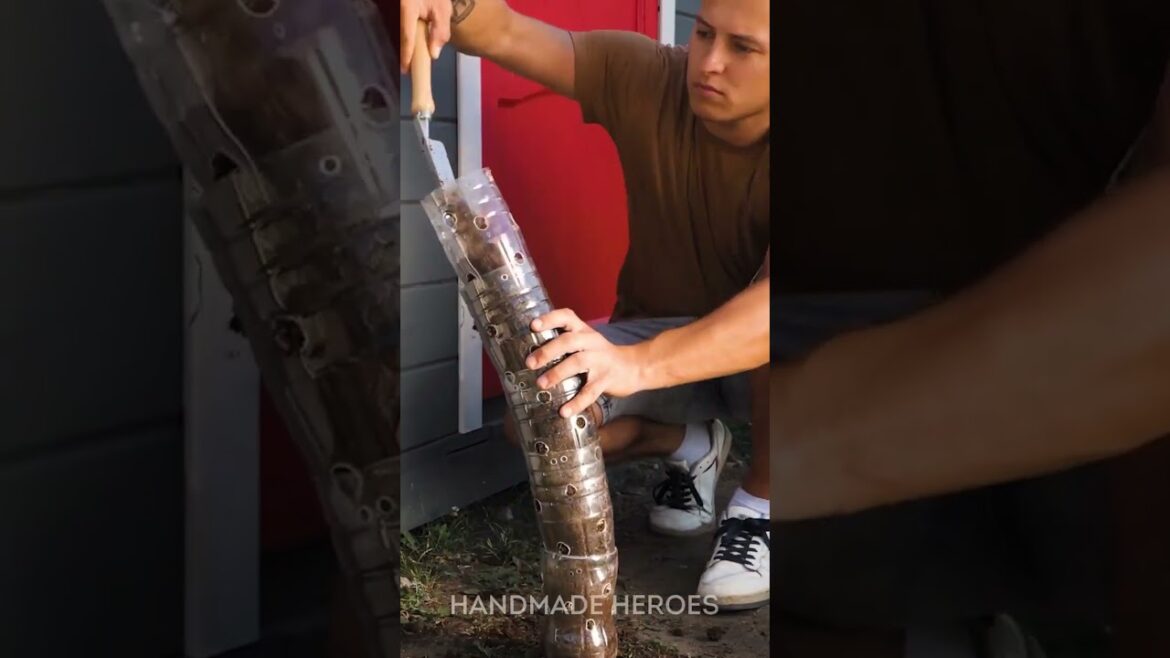 🌸♻️ DIY Plastic Bottle Flower Cascade | Beautiful Garden Hack 🌿✨