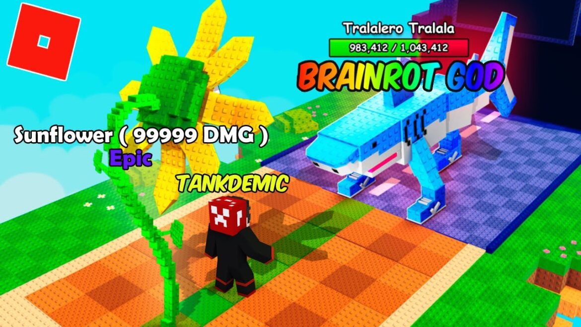 NAGLARO AKO ng GROW A GARDEN na STEAL A BRAINROT sa ROBLOX | PLANTS vs BRAINROTS | ROBLOX
