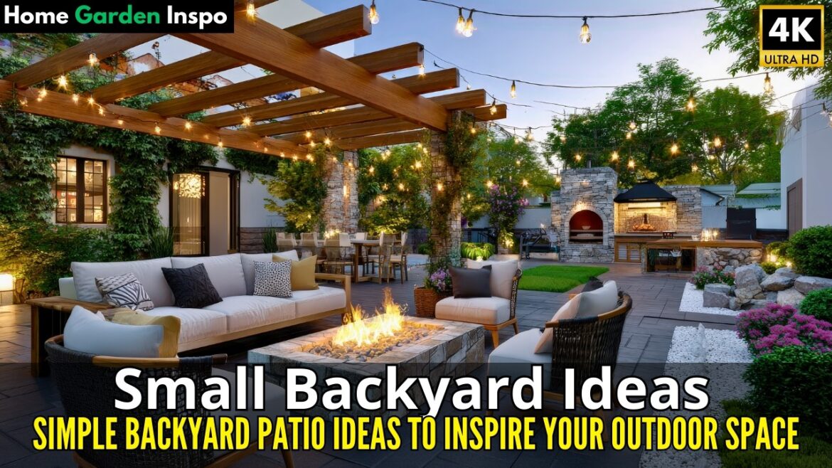 Small Backyard Ideas: Simple Backyard Patio Ideas to Inspire Your Outdoor Space