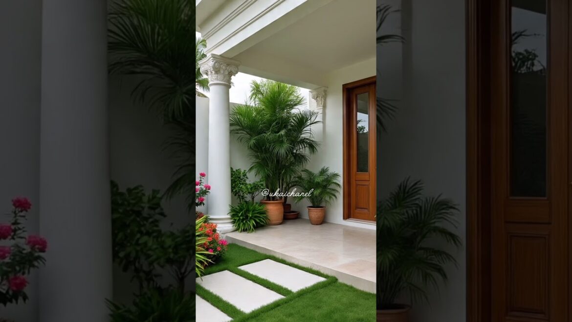 ide inspirasi taman rumah idaman #home #design #beautiful #garden