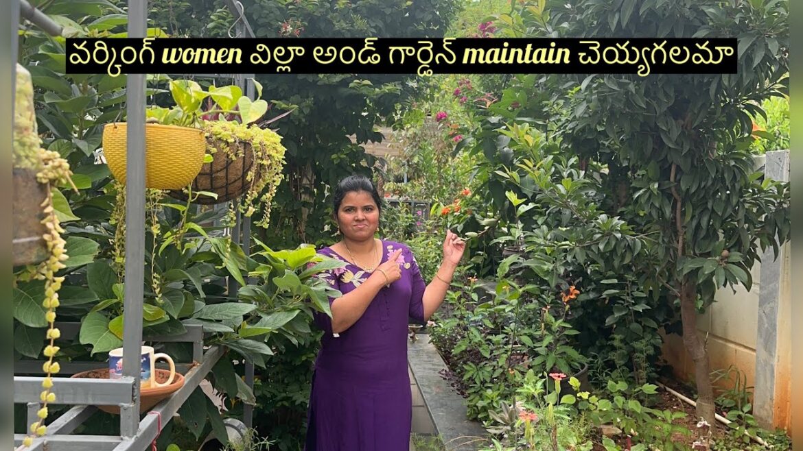 Garden cleaning motivation,can working women maintain big garden?Garden Tips for  beginners