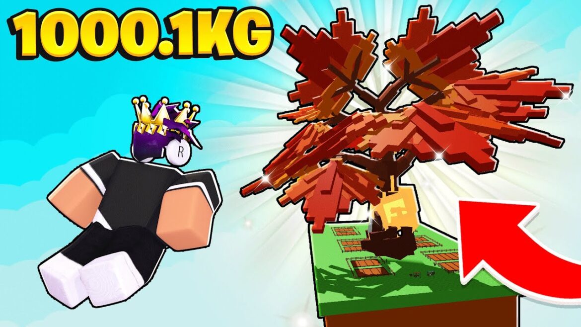 GROWING WORLD RECORD MAPLE RESIN in Roblox Grow a Garden..