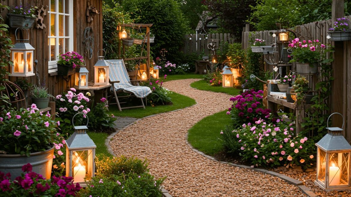 DIY Rustic Garden Design | Tiny Spaces, Big Transformation DIY Rustic Garden Design | Tiny Spaces, Big Transformation