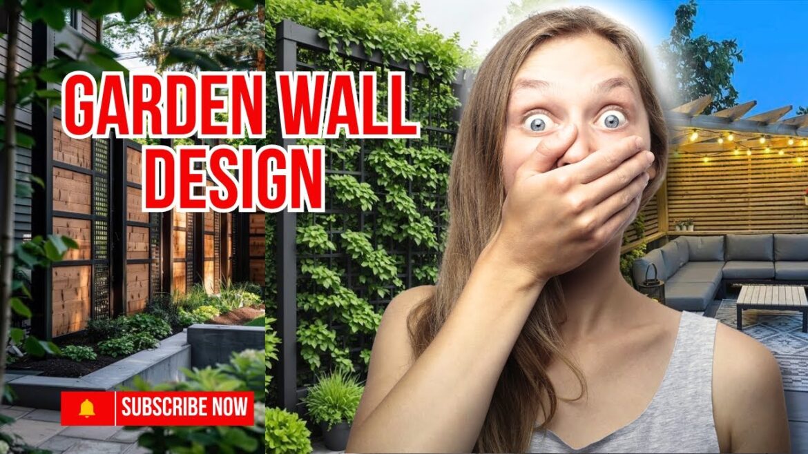 +100 NEW HOME GARDEN WALL DESIGN IDEAS |MODERN BACKYARD GARDEN FENCE & BOUNDARY WALL DESIGNS #garden