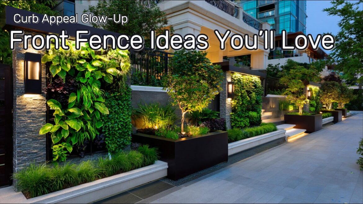 Small Front Yard Makeover Ideas 2025 | Creative Fence & Garden Designs to Boost Curb Appeal